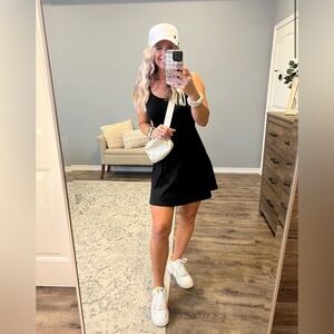 Women Tennis Golf Dress With Shorts Built In Bra & Adjustable Straps.